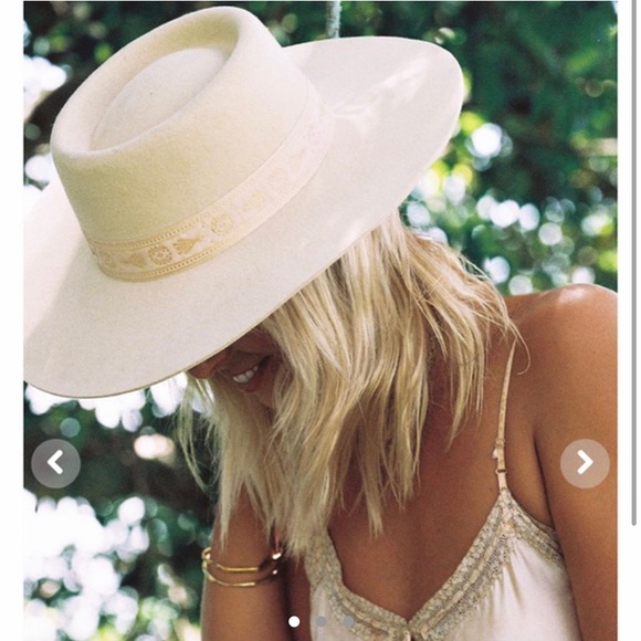 Lack Of Color Accessories - Lack of colour cream hat